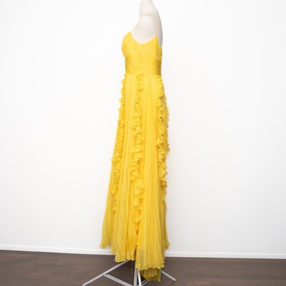 Mac Duggal Yellow Prom Dress - Picture 6 of 14